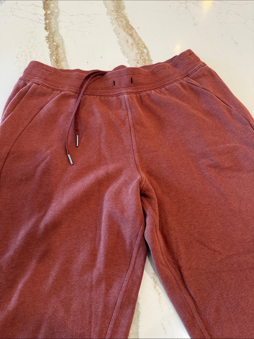 lululemon athletica Women's Rust Red Track Joggers